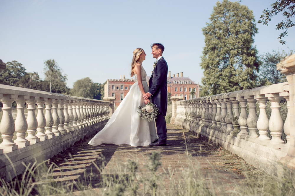 St Giles House bride and groom pictures
